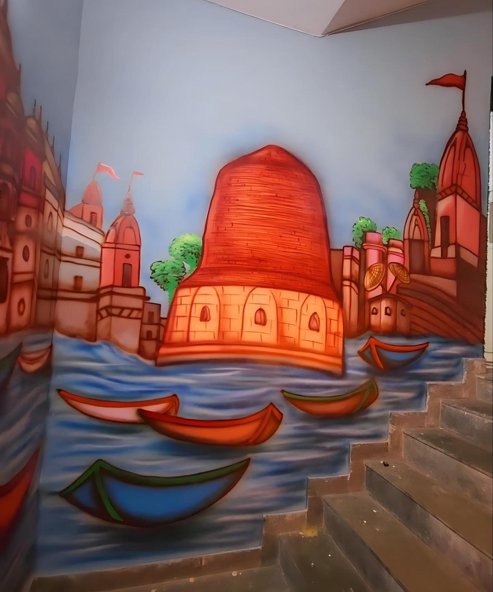The Kashi Palace ,varanasi ! Fully-air-conditioned At Prime Location With Parking Availability, Near Kashi Vishwanath Temple, And Ganga Ghat